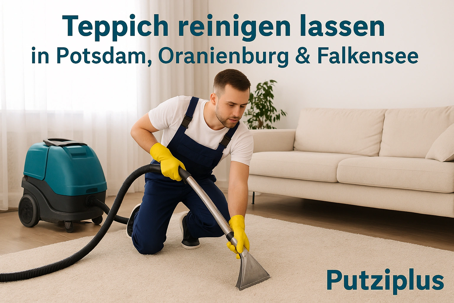 Teppich reinigen lassen in Potsdam, Oranienburg & Falkensee